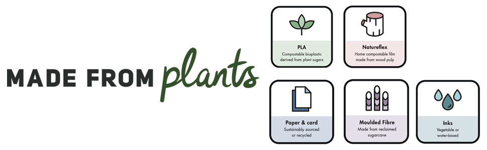 made from plants