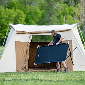 cabin style tent