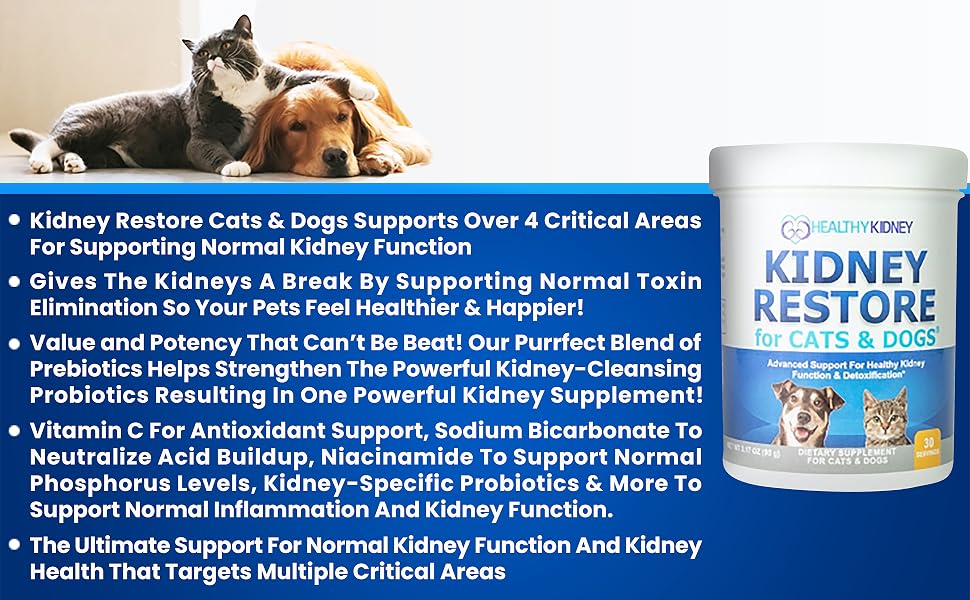 Cat and Dog Kidney Support 3