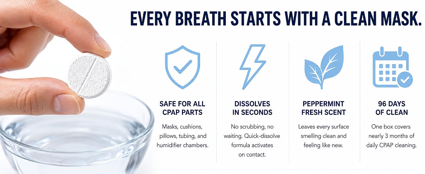 cpap cleaning tablets