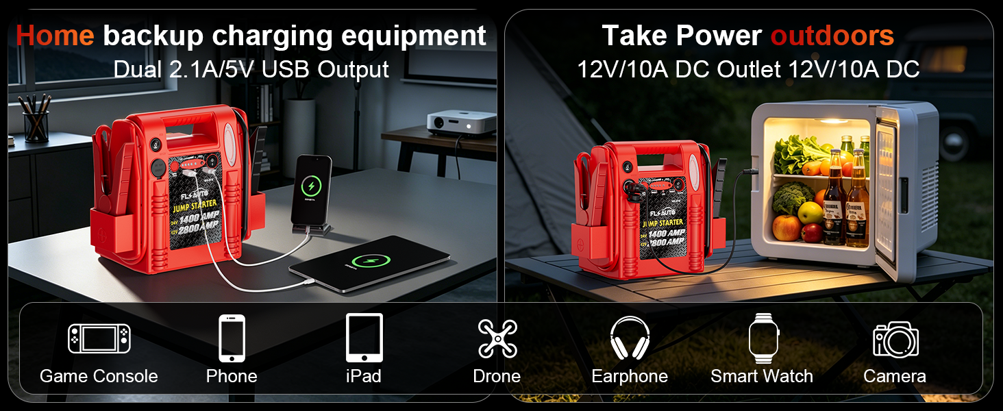 24V jump starter