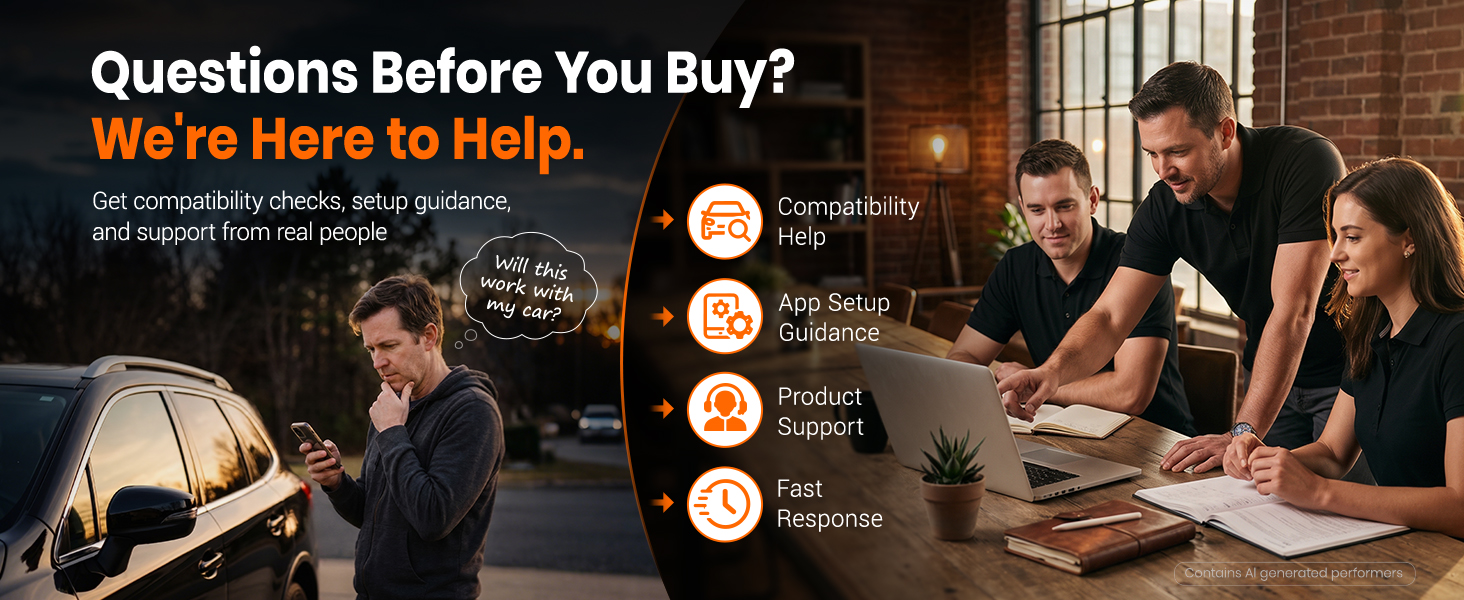 ANCEL BD310 offers compatibility help, app setup guidance, and support for drivers.