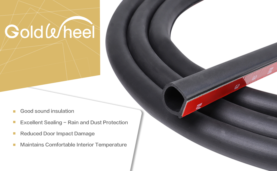 D-Shape Rubber Weather Stripping