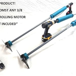 Converts almost ant DRILL into a trolling motor!
