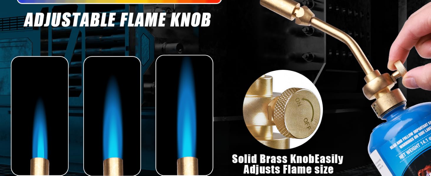 ADJUSTABLE FLAME KNOB