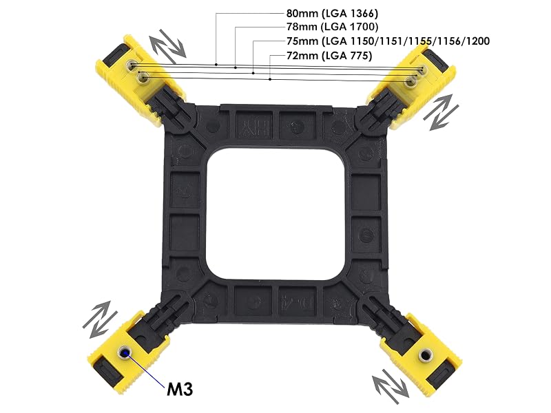 lga1700 Backplate