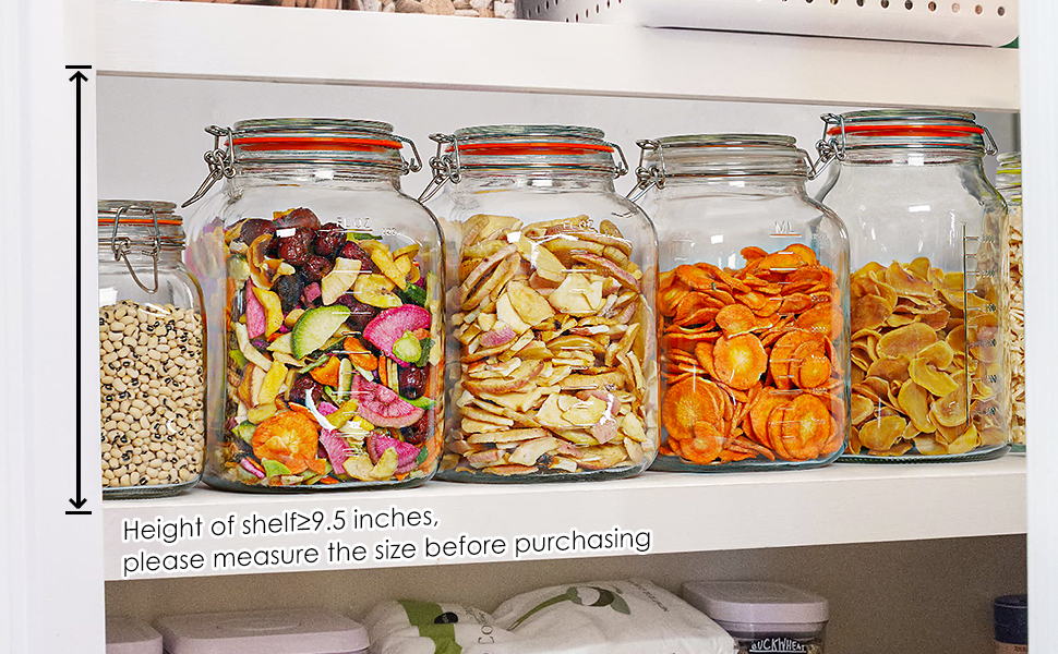 size for shelf