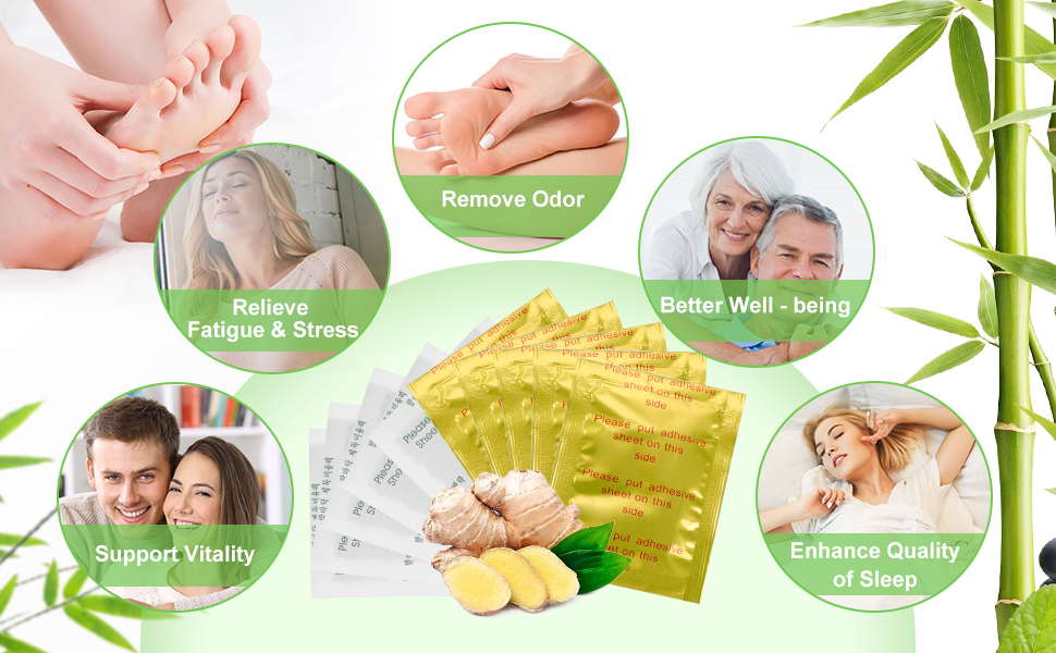 TOP-QUALITY INGREDIENTS FOOT PADS