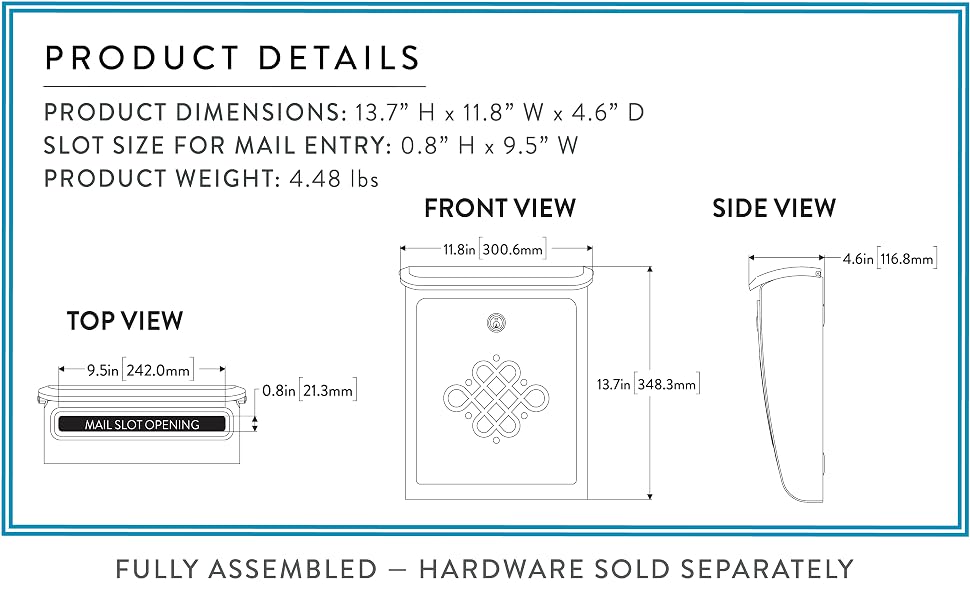 product details dimensions