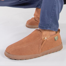 Cloud Nine Sheepskin Mens Romeo Indoor House Slipper