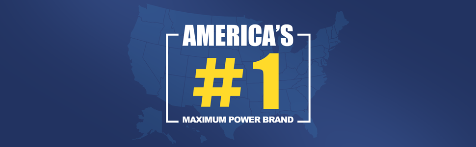 America&amp;#39;s NO.1 Maximum Power Brand