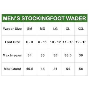 Canyon II stockingfoot Wader