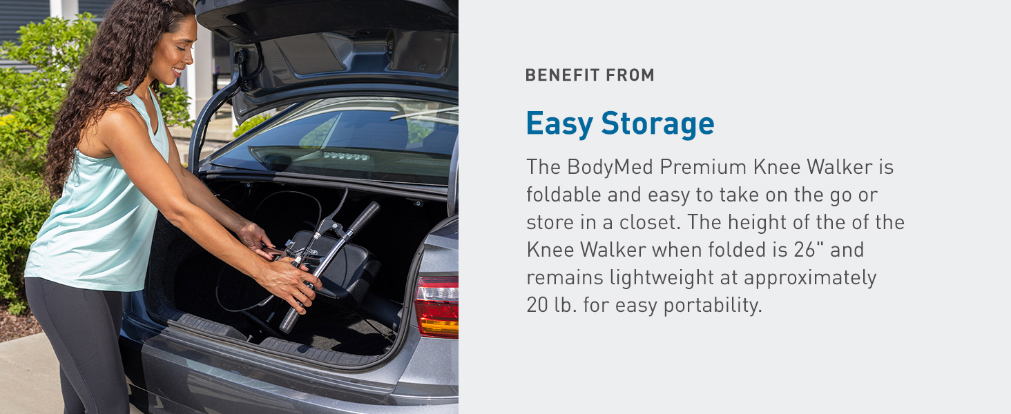 BodyMed Premium Knee Walker