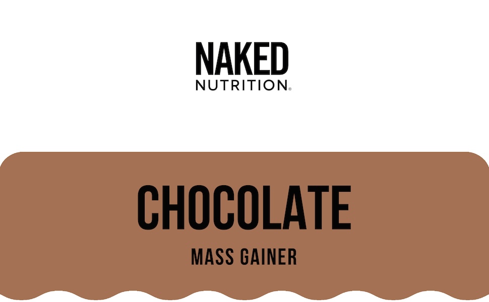 chocolate naked mass, chocolate weight gainer supplement shakes, chocolate mass gainer shakes