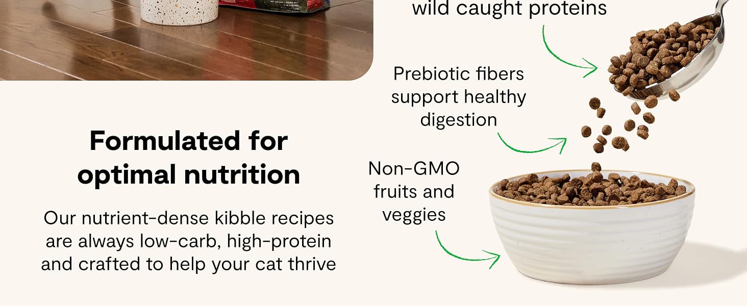 Nutrient Dense Grain Free Cat Kibble