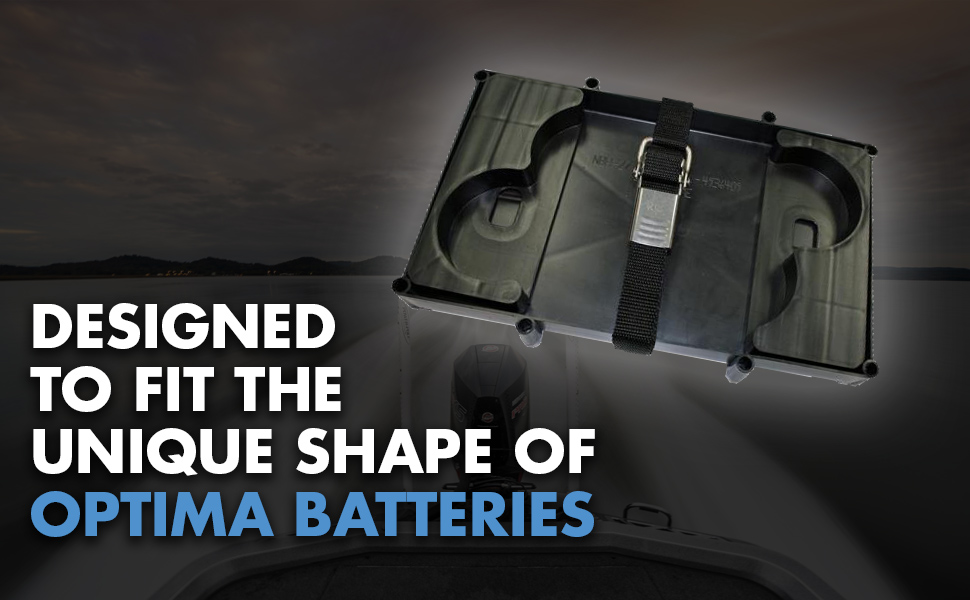 T-H Marine, TH Marine, boat parts, optima battery tray, battery tray for boats, boat battery tray
