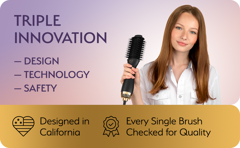 2.4'' Hairdryer brush