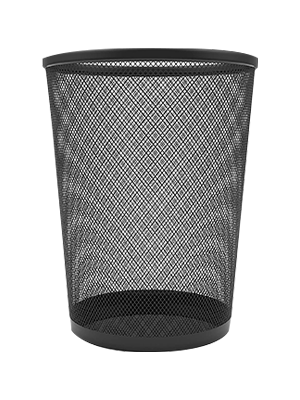 trash can bathroom garbage small round cans with lids bin waste basket office trash dustbin mesh