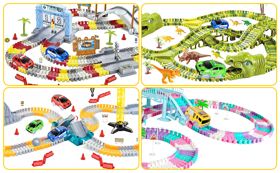 flexible track carsrs