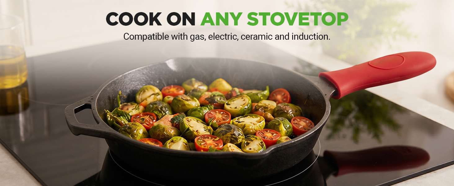 ceramic pan griddle cast iron cooking pans lodge one grill stovetop cookware for stove tops