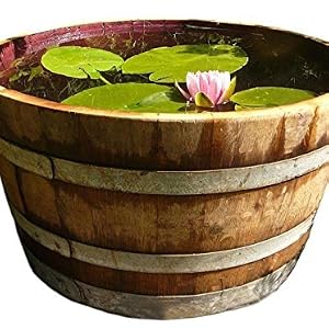 Watertight Half Wine Barrel Planter - WTBP-26