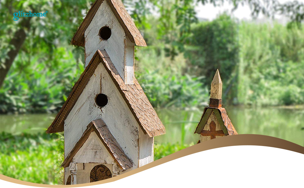 birdhouse feeders squirrel seed decorative window metal outdoor wood finch hanging stand rustic