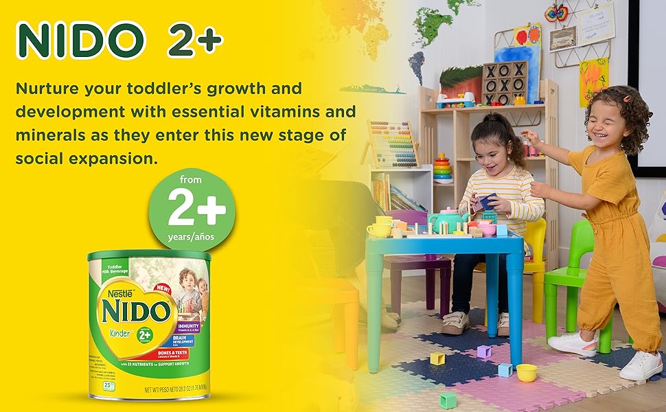Nido 2+ toddler growth and development