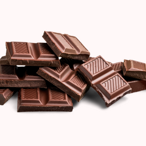 chocolate, dark chocolate, sea salt, dark chocolate and sea salt caramel, pretzel cluster candies