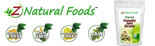 z natural foods organic pumpkin seed kernels