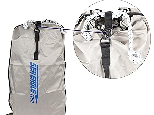 sea eagle se370 carry bag transport backpack durable storage canvas sack