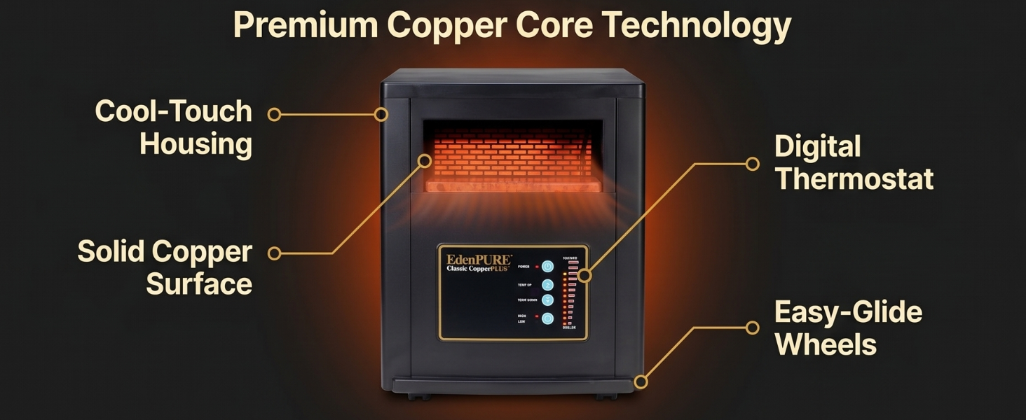 CopperPlus infrared heater