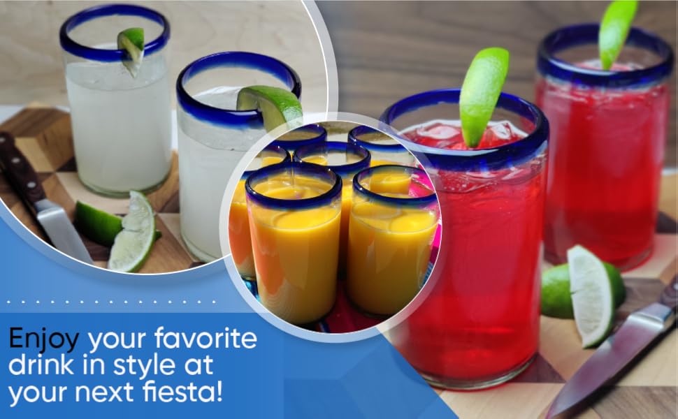mexican drinking glasses