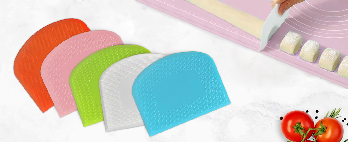 Bowl Spatula &amp; Bench Scraper