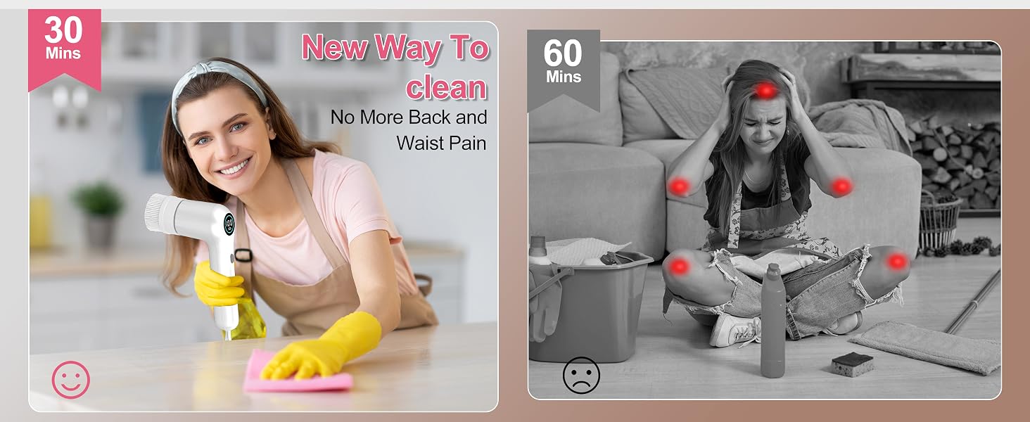 Electric Spin Scrubber