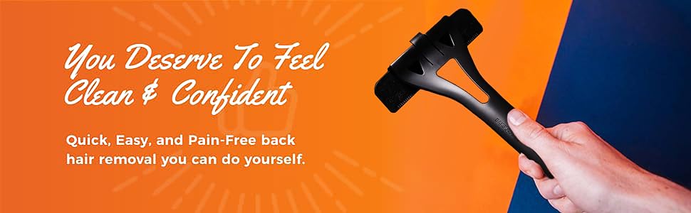 back hair shaver back grooming