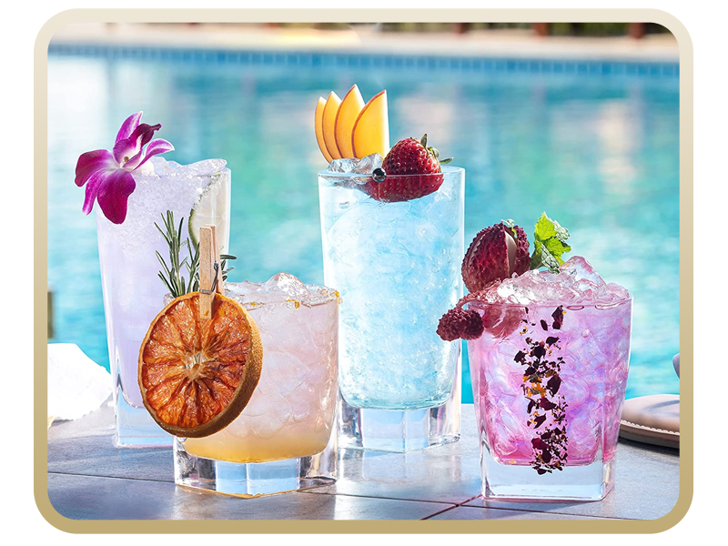 Everyday Drinking Glasses Set of 8