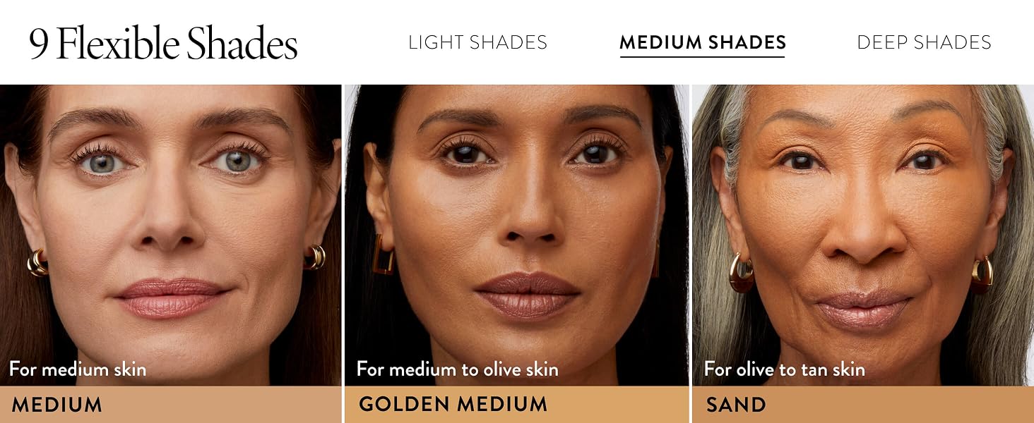 Full coverage foundation, foundation for older women