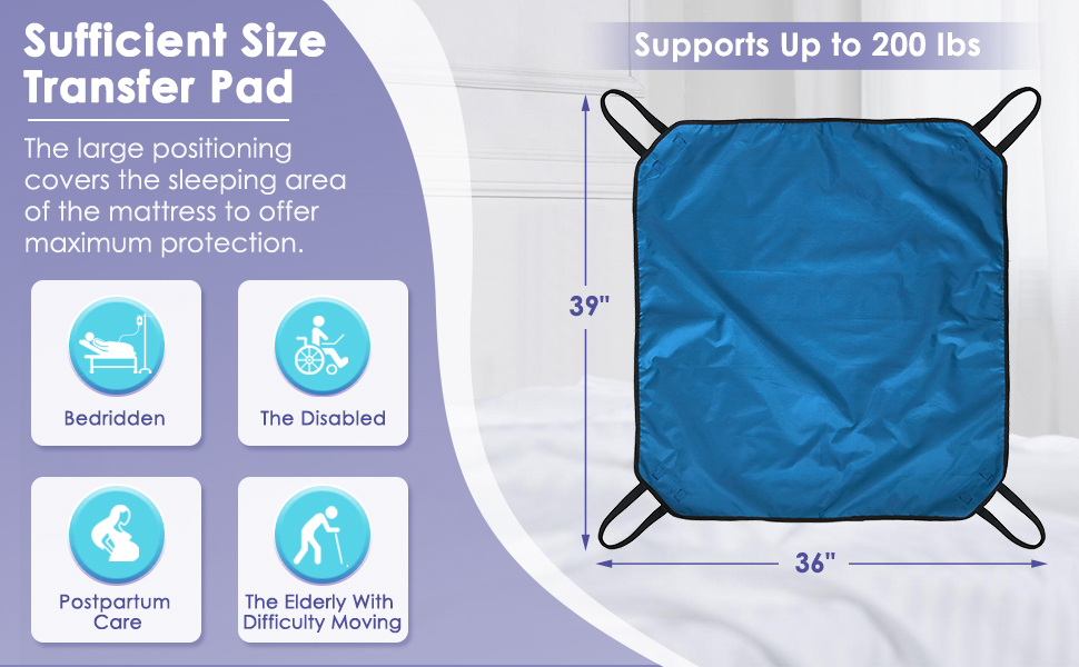 Positioning Pad with 4 Handles