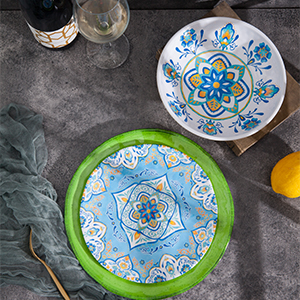MELAMINE DINNER PLATES