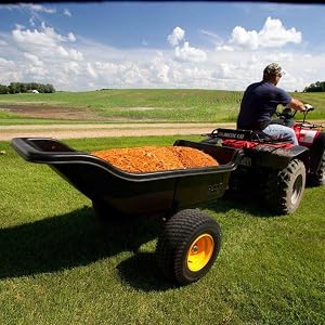 polar trailer yard garden cart