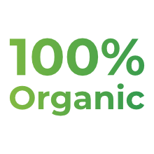 100% organic