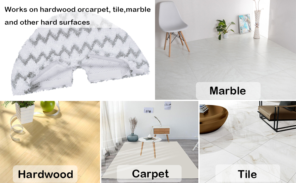 Steam Mop Replacement Pads