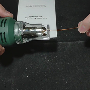 Handheld Magnet Wire Stripping Machine 75W Wire Stripper Cutter Enameled Wire Paint Scraper