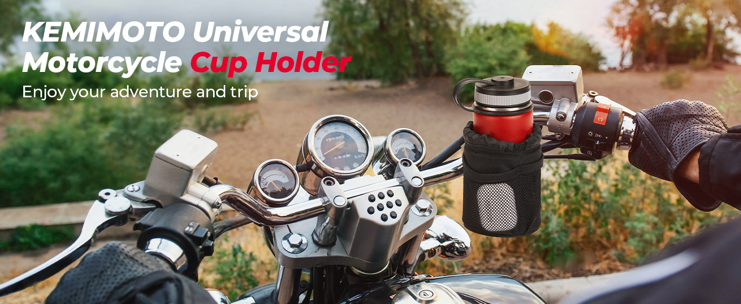 motorcycle cup holder