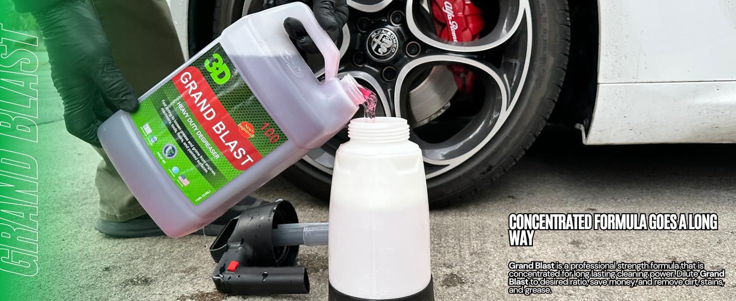 Concentrated formula goes a long way