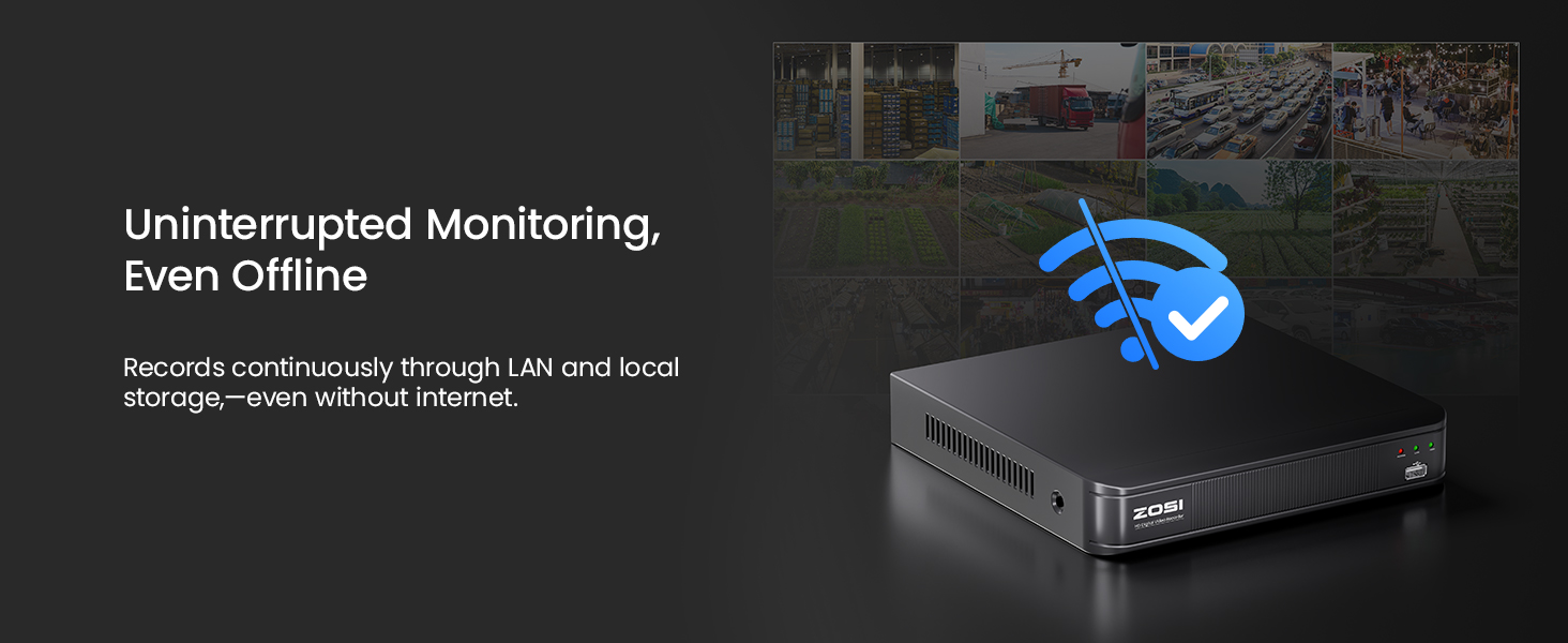 Uninterrupted Monitoring, Even Offline