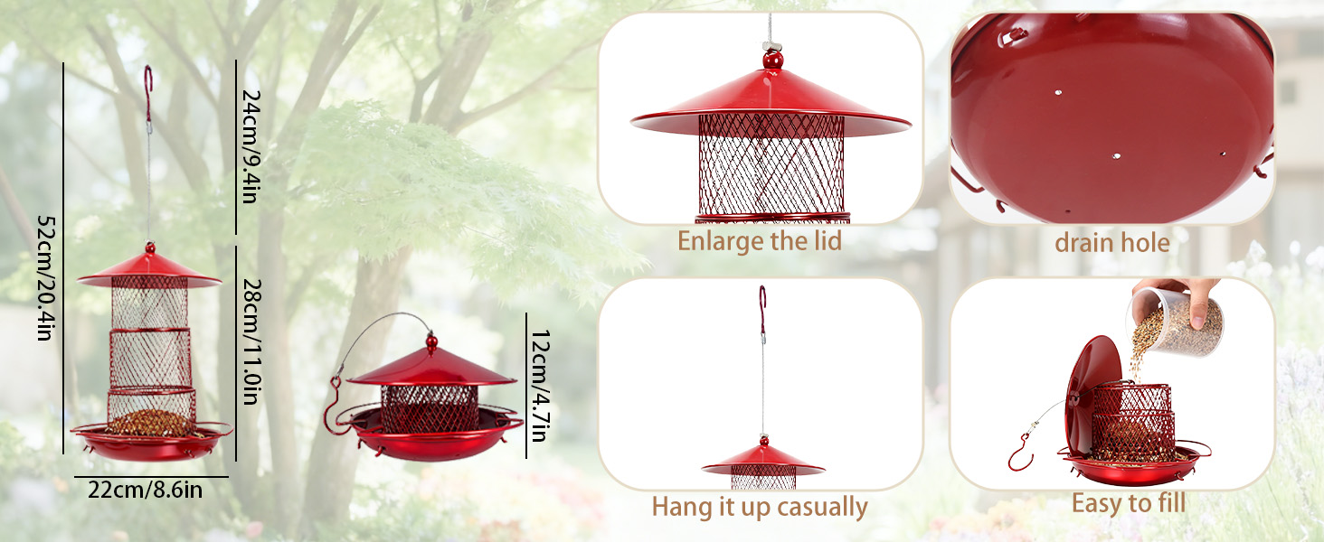 Metal Bird Feeder