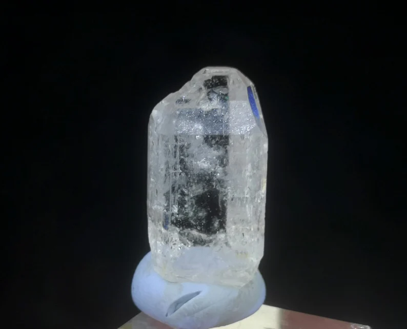 19mm 3.2g Clear Gemmy Topaz crystal, Natural Mineral Specimen from China B9518