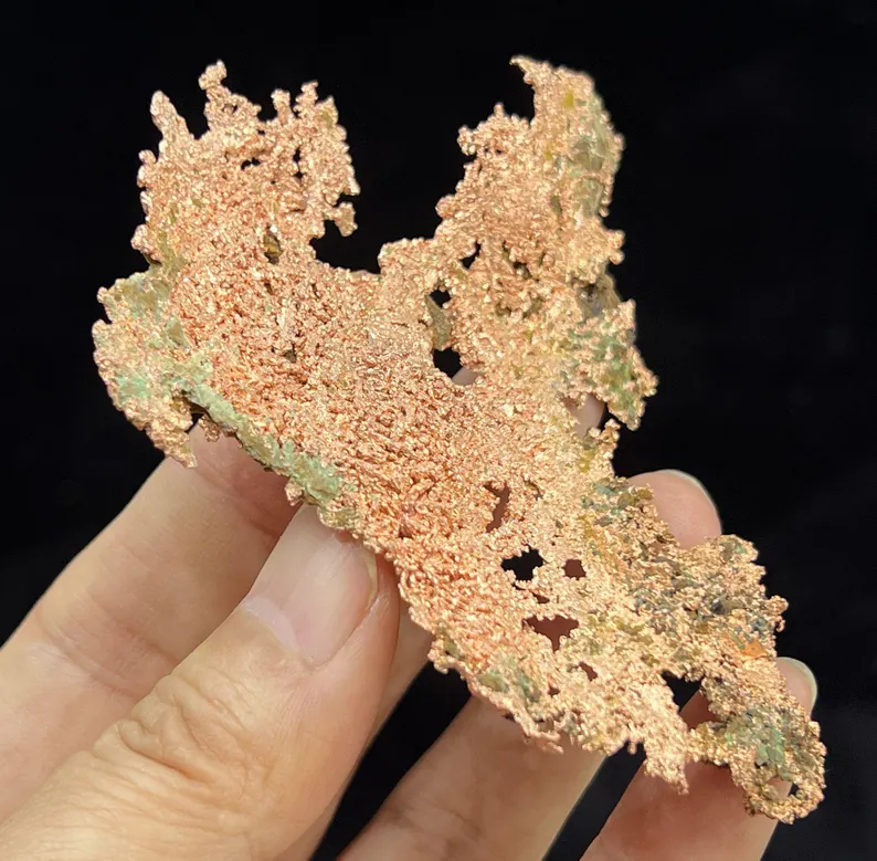 Beautiful Native Copper, 80mm 29g, Natural Mineral Specimen from China CM2312595