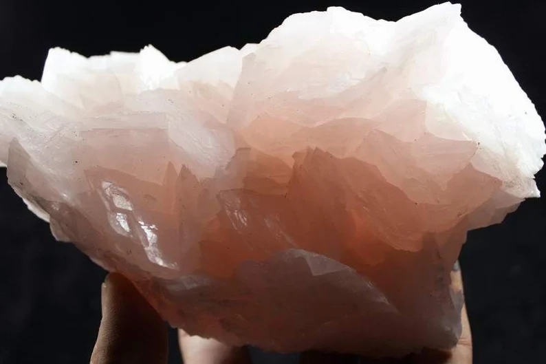 Pink Manganocalcite, Strong Fluorescent, 1350g 160mm, CM344776